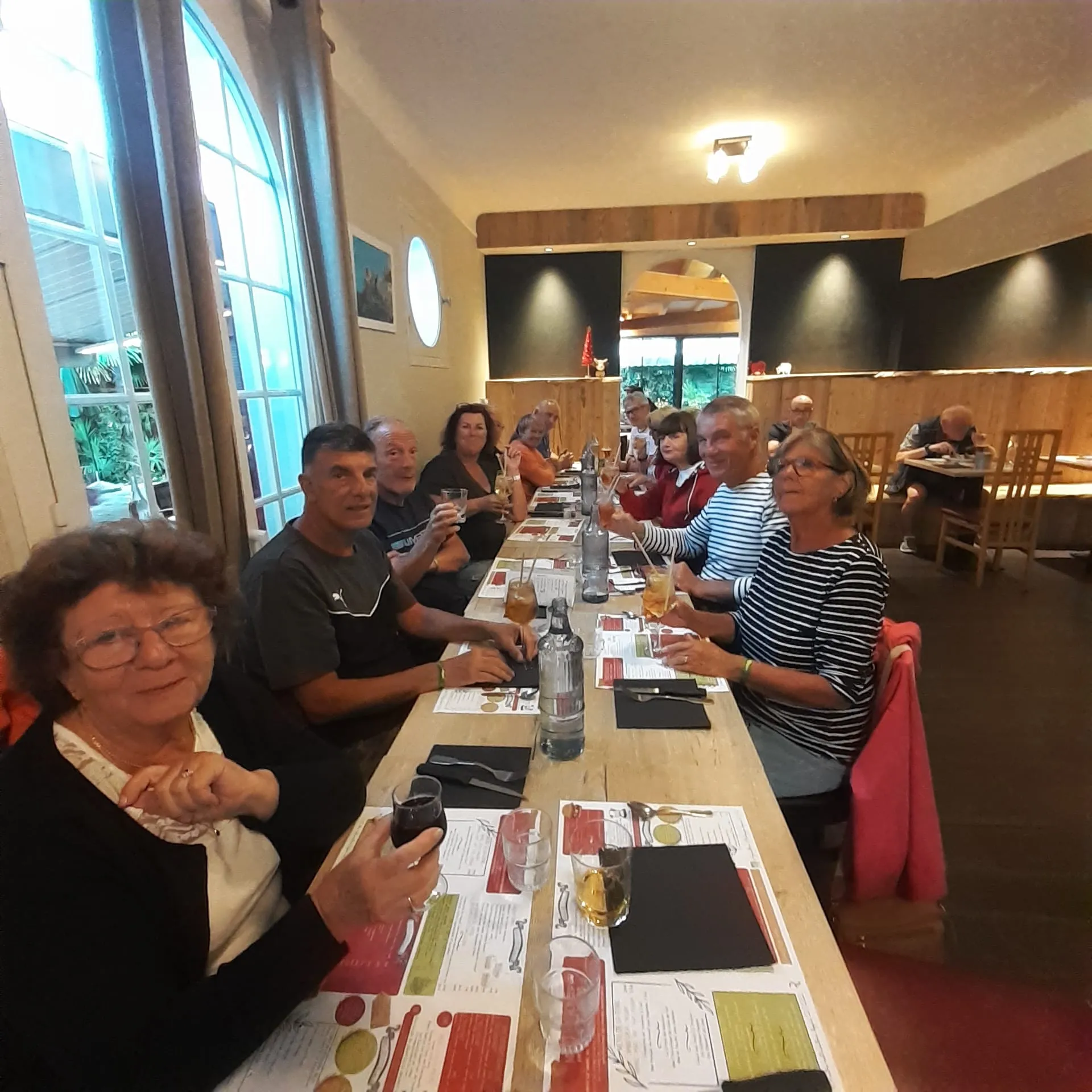 Dîner de fin de stage à Argelès Gazost